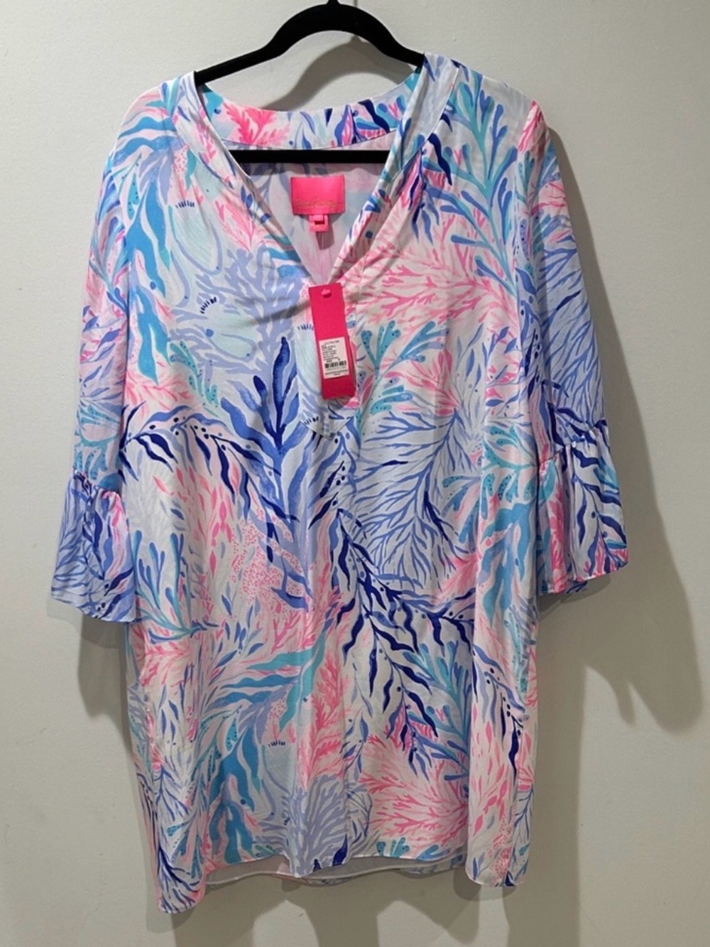 NWT Lilly Pulitzer Elenora Silk Dress in size XL - original retail $248